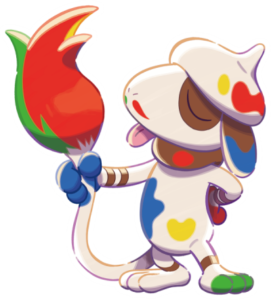 Smearguru, the prolific painter Pokemon confirmed in Pokemon Pokopia